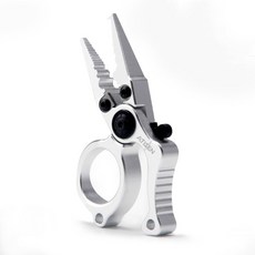 태클 BOOMS OL 펜치 낚싯줄 MUL 알루미늄 낚시 서핑 FISHING X1 리무버 바닷물 키트 땋은, 하얀색, 1개