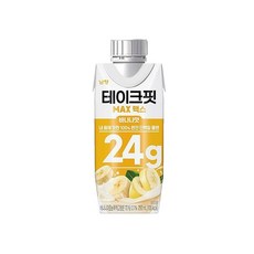 테이크핏 맥스 바나나맛 멸균팩단백질음료 250ml x 3개