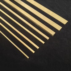 50CM H62 황동 플랫 바 플레이트 스트립 두께 5mm 3mm 2mm 1mm 구리 합금 고체 부품 DIY 수제 패스너 금속 재료, 2x20mm, Length 500mm 1pcs