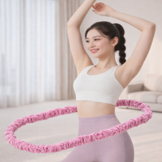 퓨어센스 다이어트 스프링 훌라후프 무소음 복부 전신 운동