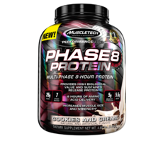MUSCLETECH 8相蛋白, 餅乾和奶油, 2.09公斤