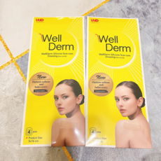 Well Derm 矽膠疤痕護理貼 撫平軟化淡化疤痕, 4個