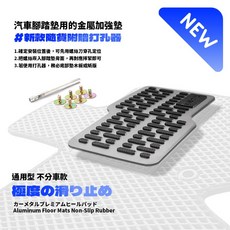岡山破盤王 不鏽鋼加強踏墊 加強版止滑墊 耐磨腳踏板 修補替換墊 延長使用壽命, 1個, 新版加強墊