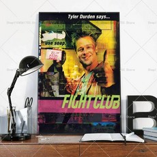 영화 포스터 접착 아트 방수 종이 스티커 커피 하우스 룸 벽장식, A. z10