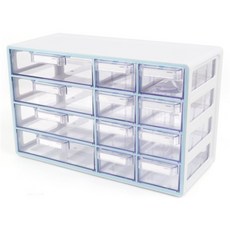 멀티박스 12단 오피스용품, 그레이