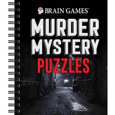 (영문도서) Brain Games - Murder Mystery Puzzles Spiral, Publications International,..., English, 9781639385973