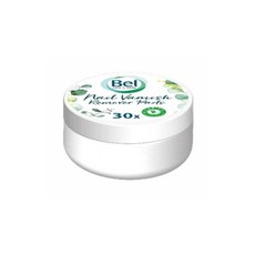 Bel face&body 네일폴리쉬 리무버 패드30매, 1개, 30ml