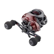 FISHDROPS Baitcaster 릴 9+1BB CNC 알루미늄 스풀 마그네틱 브레이크 시스템 미끼 캐스터 릴 고속 기어 비율 7.0:1 매우 부드러운 로우 프로파일, 오른쪽 - 카본 레드, 1개