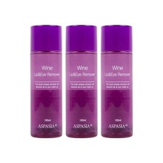 아스파시아 메이크업 매이크업 4U 와인 아이 앤 립 100ml 리무버 리무브 3개 진정
