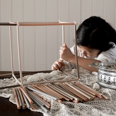 [리틀숑] 빨대블록 500p 국산 블럭놀이 세트 어린이집, 1개