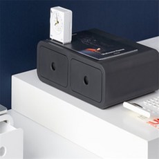 팽팽몰 책상서랍 연필꽂이정리함, 다크그레이