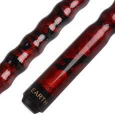 AB EAR 이어th 147.3cm(58인치) 수영장 큐/풀 스틱 인체 공학적 디자인 견목 캐나다 단풍나무 13mm 팁 532.3-595.3g(18-21온스) 당구 큐 B1SN, 와인