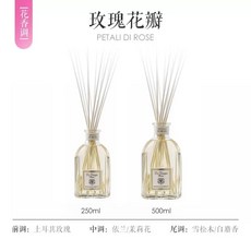 닥터브라네스 로쏘 노빌레 노블 스프레이 리필 디퓨저, K. 향수 확산기 스트립을 함유 한 250
