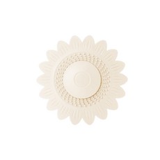 욕실 화장실 배수구 실리콘 덮개 하수구 냄새차단 커버, 화이트