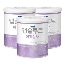 앱솔루트 아기설사 분유, 400g, 3개