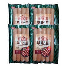 동원 캠핑&통그릴 부어스트, 500g, 4개
