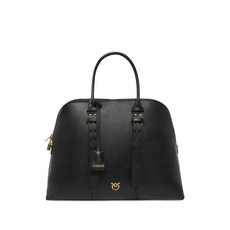 핀코 레더 토트 백