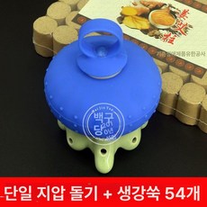 핫스톤 마사지기 오이스터그레이 핑크솔트 피부 케어기기, 그레이 필터 없음 + 진저 쑥 54개, 기본 모델명/품번