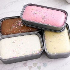 아이스크림 디저트 모양 대용량 부드러운 촉감 천천히 복원 쫀득 말랑 손 주무르기, 1개, 망고
