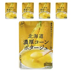 BlessingOfHokkaido 濃厚玉米濃湯沖泡粉 3包入, 5袋, 75g