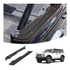카고 선반 사이드 커버 포드 브롱코 4도어 소프트 탑 2024 2023 2022 2021과 호환 베드 외부 액세서리 Bronco 트렁크 프로텍터에 158568