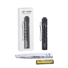 AAA건전지 사용 양방향 포켓 클립 180루멘 오라이트 I3T EOS LED 펜라이트, 1개