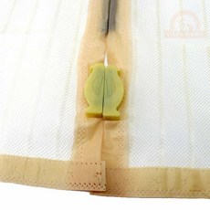 우동할매 현관자석방충망 자석 문 모기장 아이보리 100cm