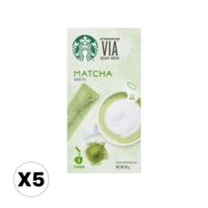 스타벅스 비아 말차, 5개, 5개입, 17g