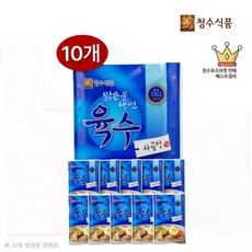 청수식품 사골맛 냉면 육수 300g x 10개(10인분 실온보관), 10개