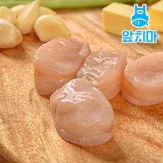 냉동 키조개관자 개아지살 가이바시 관자버터구이 관자찜, 1개, 1kg 대(16~20알)