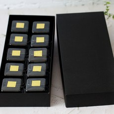 하이패키지 화과자 도라지정과 박스 10구 블랙 100장