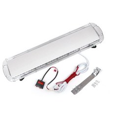 자동차 경광등 LED 차량용 화물차 비상등 경고램프 사고, 1. 55cm 옐로우 12-24V 숏바 타입