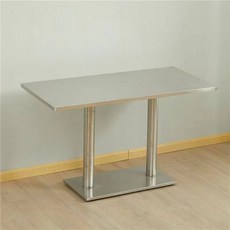 1200 스텐 사각 테이블 인테리어 카페 포차 스테인레스 식탁 탁자 철제 스테인리스 업소용, 1인용, Q_120x70 스테인리스 사각 테이블