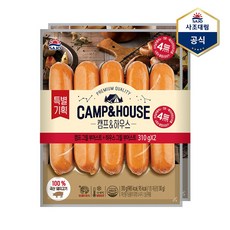 [사조대림] 그릴부어스트 620g(310+310) X 1개 햄소시지SB5, 2개, 620g