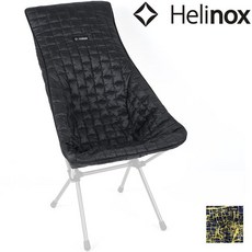 Helinox 保暖椅墊 雙面使用戶外椅墊, 黑/藍黃