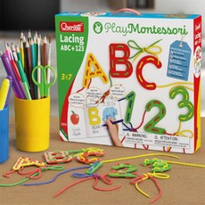 제이에스몰 코체티 몬테소리 실꿰기 두뇌발달