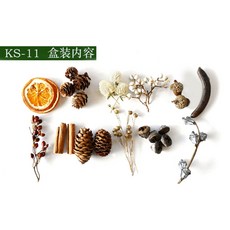 綜合果實乾燥花材料盒 DIY手作花盒, 綜合花盒ks-11
