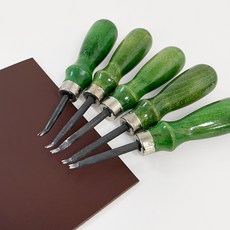 그린우드 엣지베벨러 가죽공예 도구 엣지베베러, 2호 1.0mm, 1개