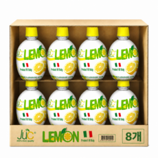 이탈리아몽 5배농축 레몬 농축액 이탈리아 프리미엄 레몬즙, 8팩, 200ml