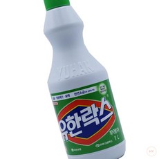 유한락스 주방용 식기 세척 소독제 2L 용기 욕실청소 배수구청소 세면대청소 화장실청소 곰팡이제거rul-1839, 1개