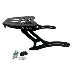 QUNWEI Honda Rebel 500 重機後貨架，擴充載物空間，高強度鋼材，安裝簡便, 黑色