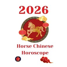 (영문도서)Horse Chinese Horoscope 2026 Paperback, Ediciones Rubi, English, 9798232295516