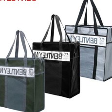 다용도 타포린백 6호 42x18x45cm 1P 쇼핑백 시장 가방 dok+22122zG, 실버