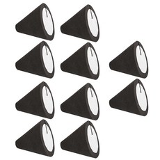 Bstinay Piezo 전자 드럼 타악기용 트리거 콘 3.5 x 3.6cm(1.38 1.46인치) 10개 팩, 1개