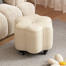 의자 만방향 바퀴 의자 창의성, 1개, 흰색