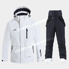 남녀공용 스키복 방수 바지 상하세트 스노우보드