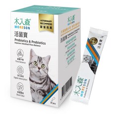 木入森 MORESON 活菌寶 寵物益生菌, 1個, 貓 活菌寶 2g*30 包/盒