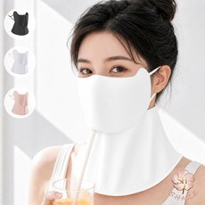 여름 야외활동 쿨 자외선차단마스크 자외선마스크 골프 등산 자전거 스포츠마스크 자외선 차단 마스크