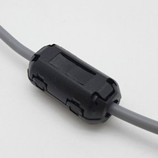 고주파AUX노이즈필터 페라이트코어 스피커잡음제거홀더, 1개