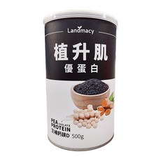 Landmacy 植升肌優蛋白-芝麻鈣鎂D 高蛋白植物性蛋白粉 無乳糖無麩質, 500g, 1個
